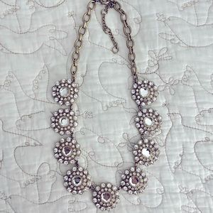 J. Crew Jeweled Medallion Collar Necklace